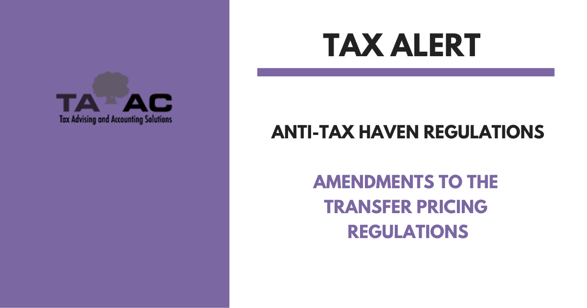 Anti-tax haven regulations
